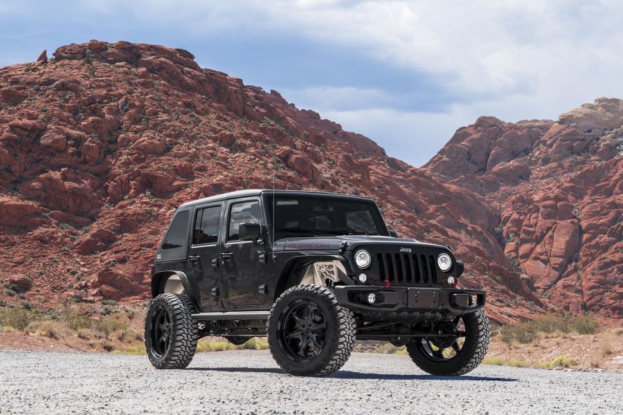 Jeep Wrangler Unlimited Rubicon on Forgiato Wheels (Sporcizia-T) '2017